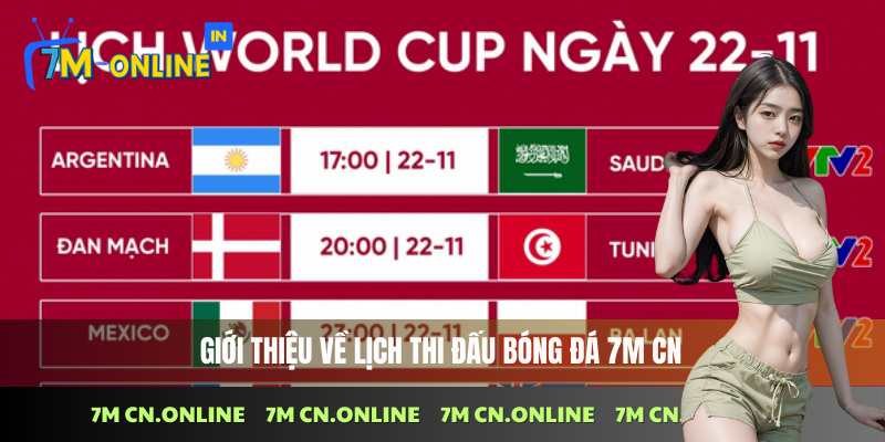 Lịch thi đấu 1 Thông tin giới thiệu lịch thi đấu bóng đá tại 7M CN